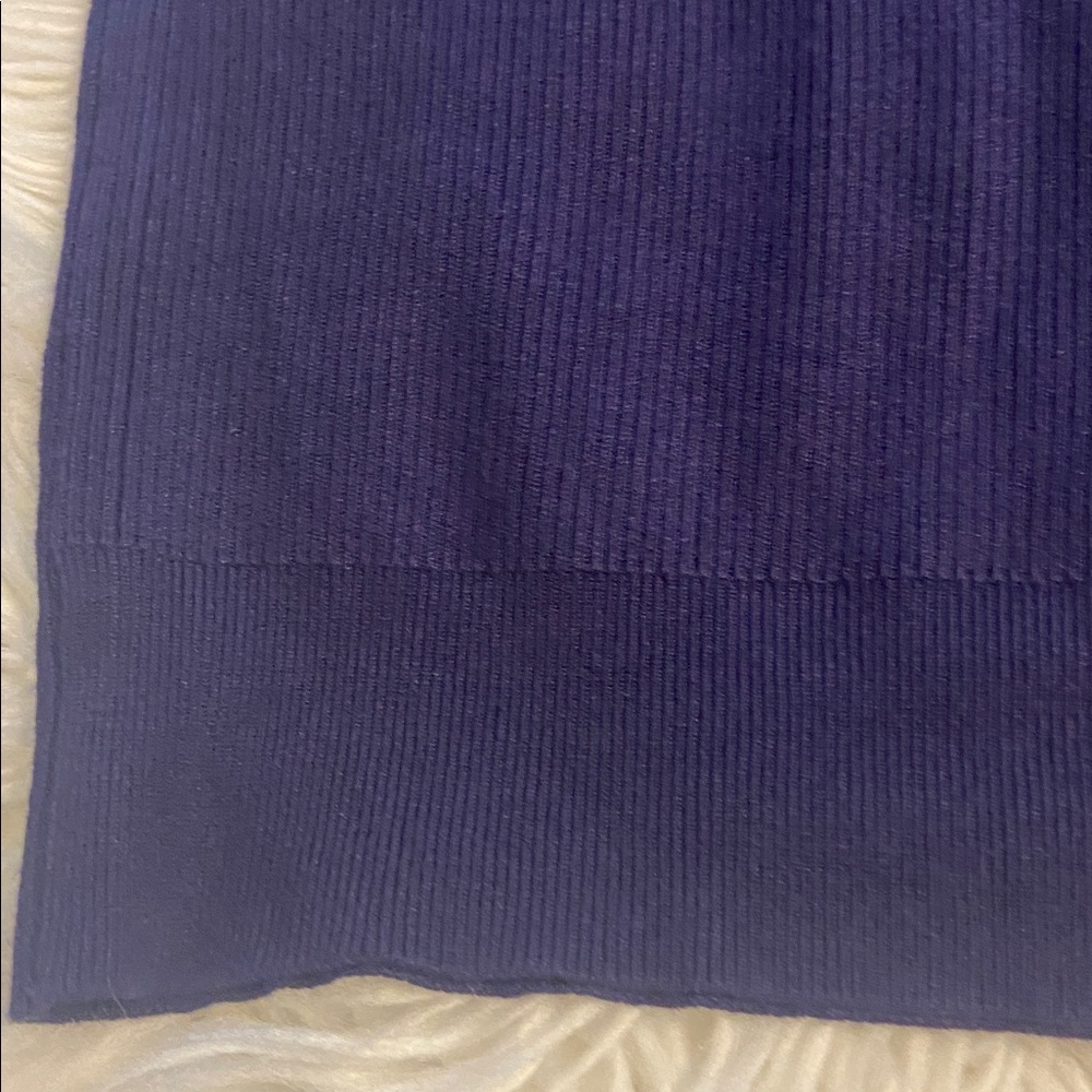 Anne Klein Dark Blue Turtleneck Sweater size M brand new with tag length 26” - Picture 9 of 12